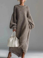 Bruna | Vestido Punto Manga Globo