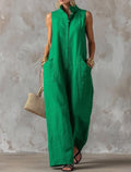 Lorena · Vestido Maxi Lino Costa